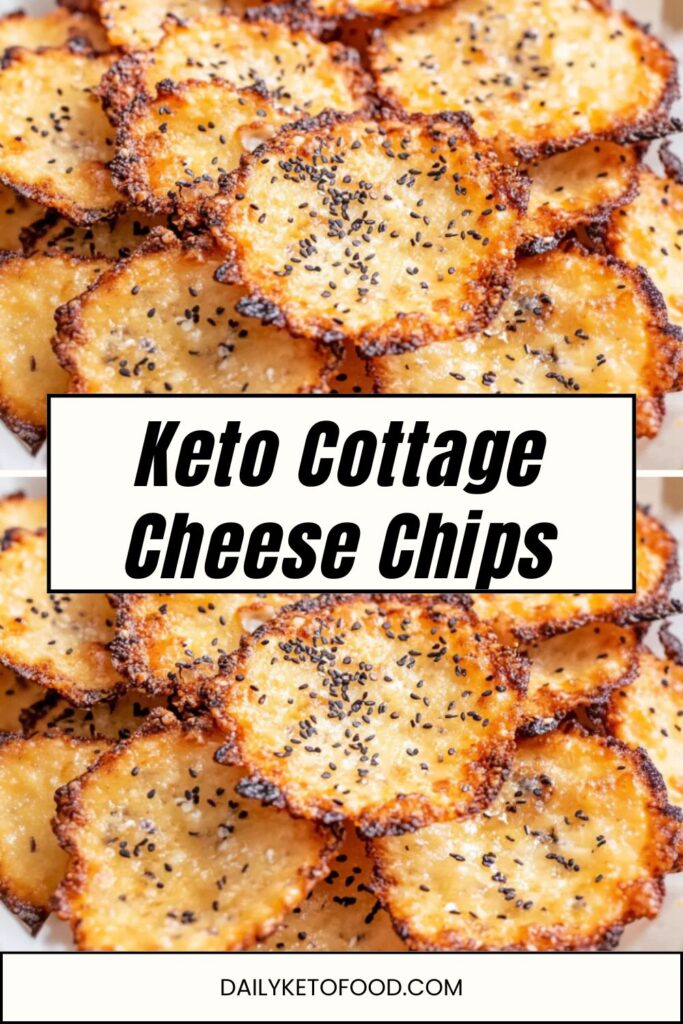 Keto Cottage Cheese Chips