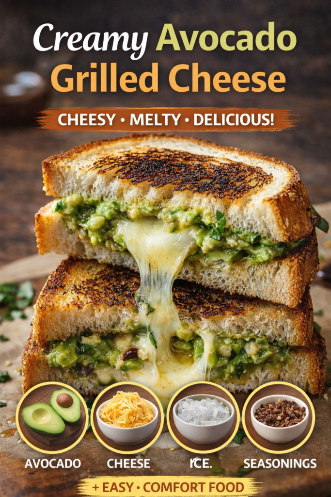 Avocado Grilled Cheese