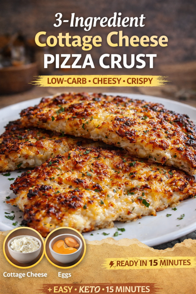 Cottage Cheese Pizza Crust