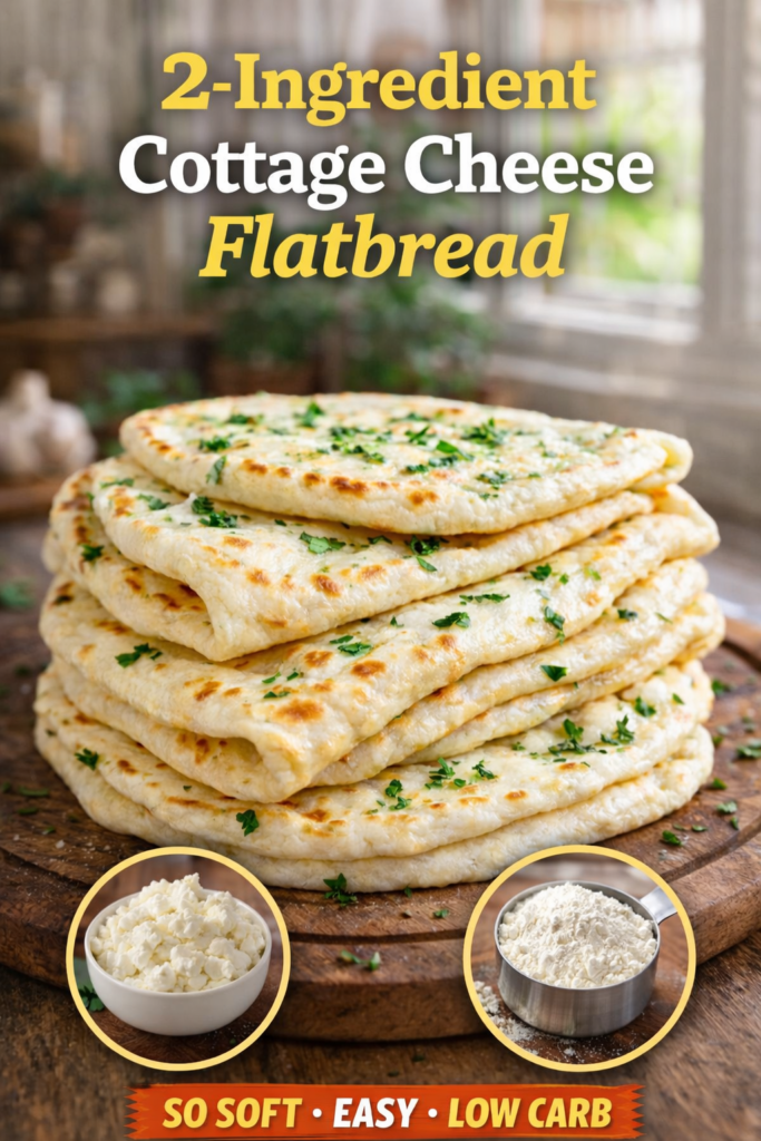 Cottage Cheese Flatbread