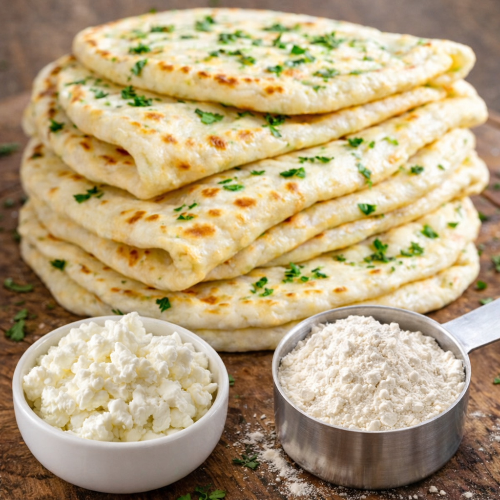 Cottage Cheese Flatbread