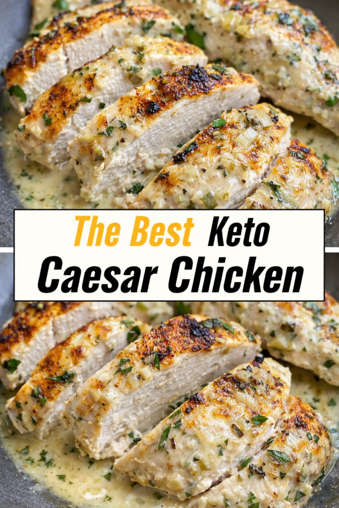 Keto Caesar Chicken