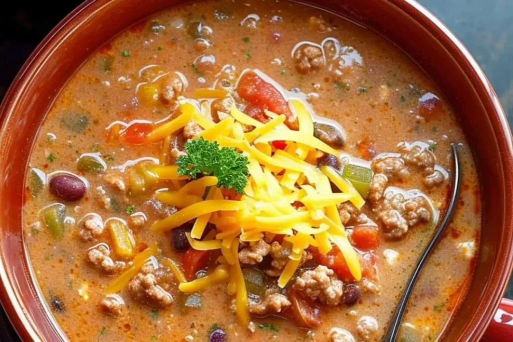 Keto Taco Soup