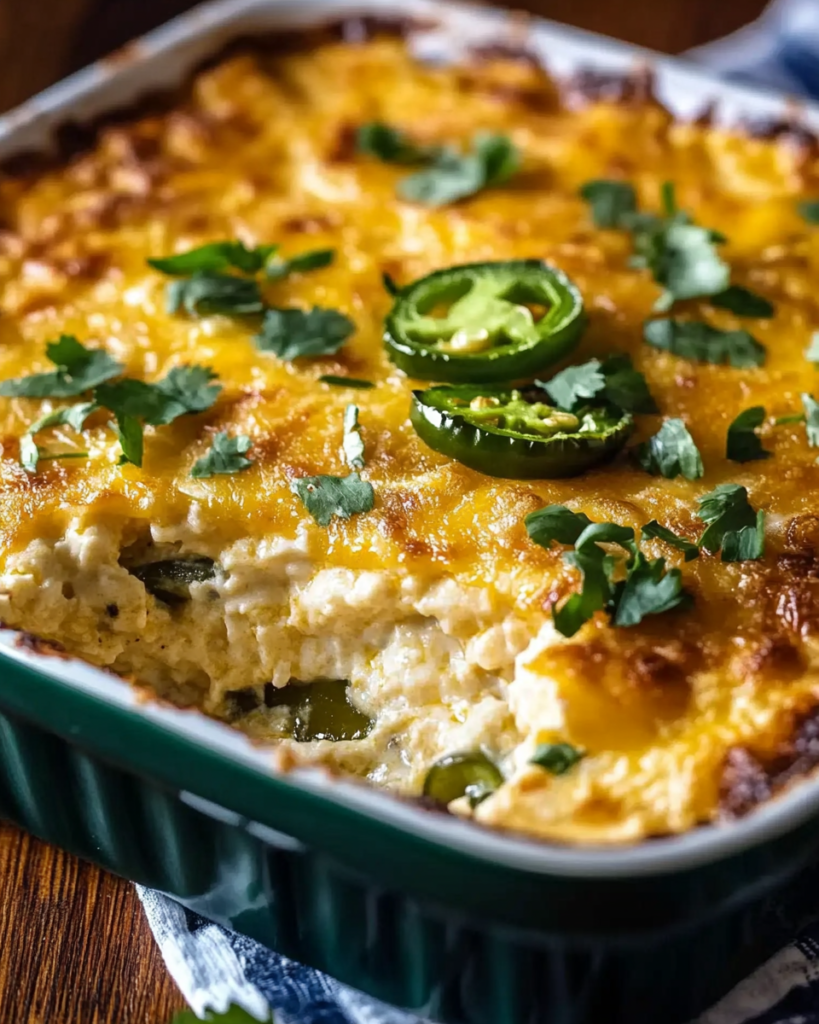 Jalapeño Popper Casserole