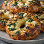keto-spinach-cottage-cheese-bagels