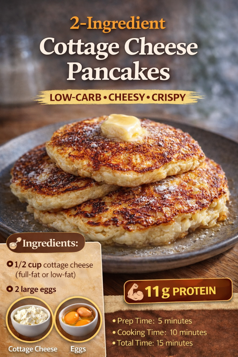 Cottage Cheese Pancakes