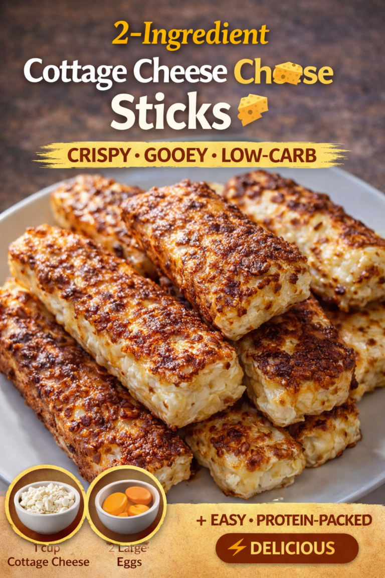 Cottage Cheese Cheese Sticks