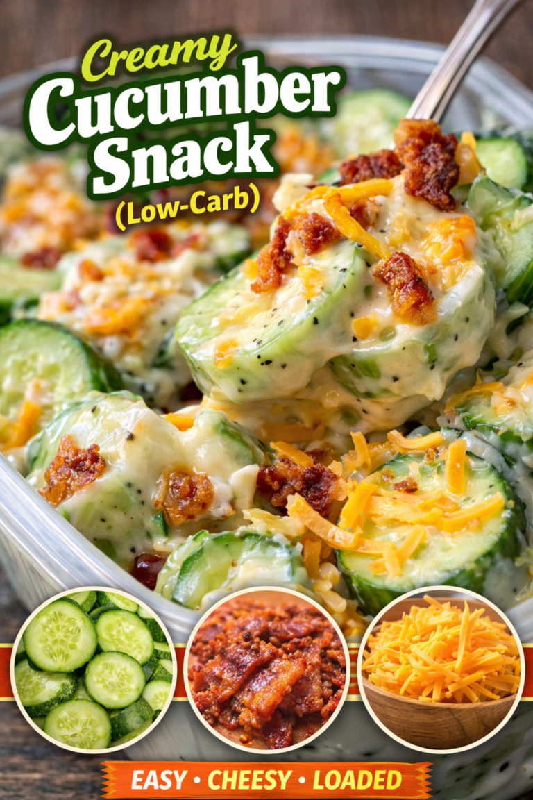 Creamy Cucumber Snack